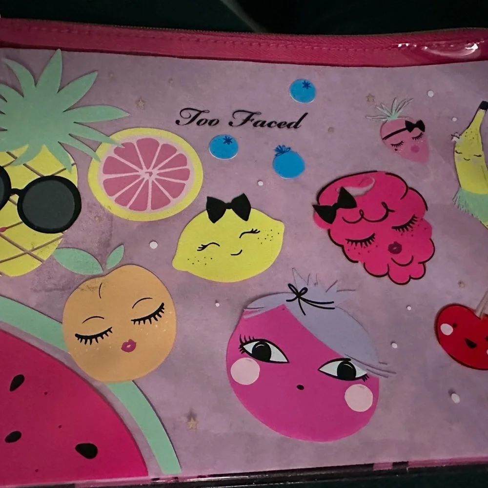 TOO FACED TUTTI FRUTTI MAKEUP BAG